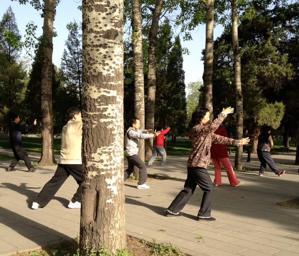Tai Chi in Park Beijing